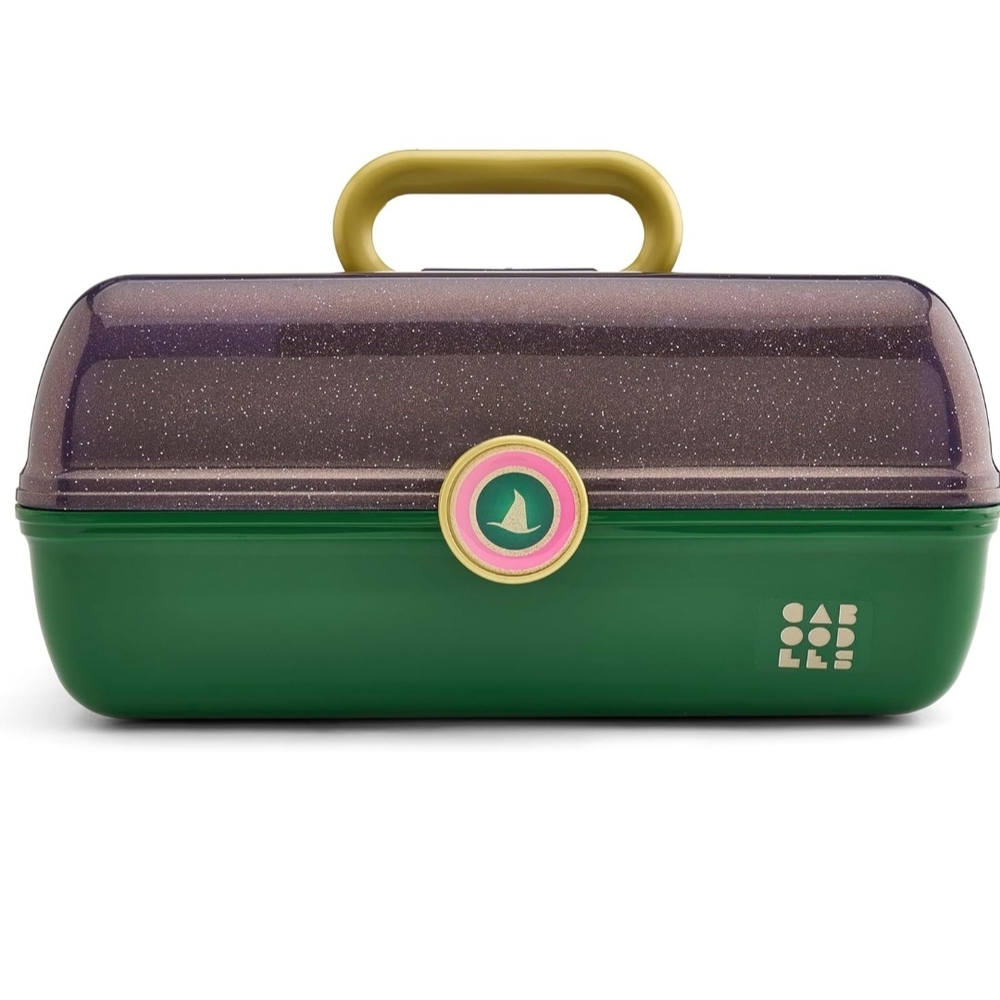Wicked Caboodles Green and Purple Makeup Case